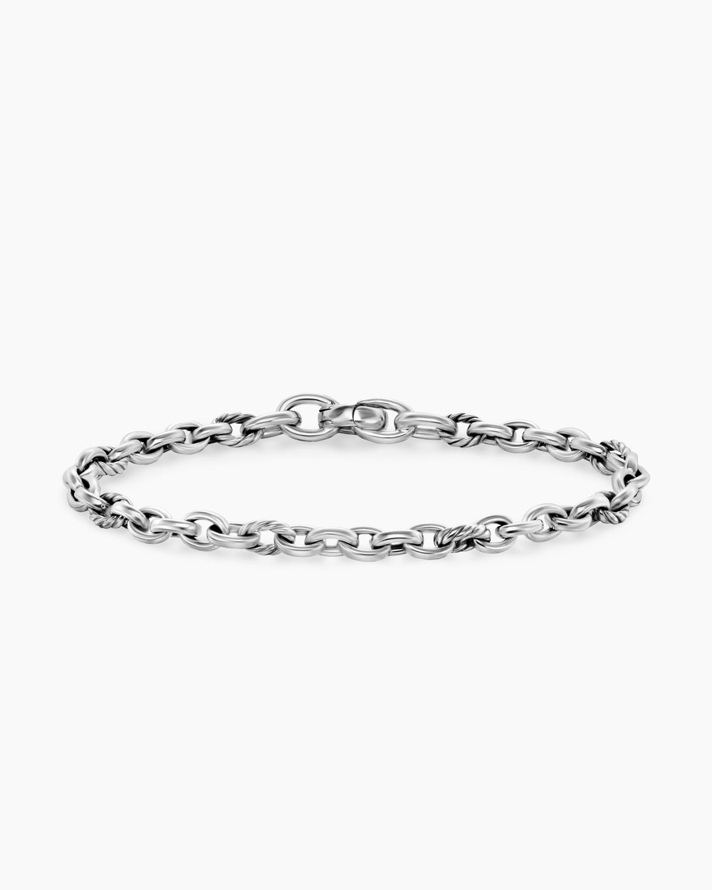 Womens DY Mercer Petite Chain Bracelet in Sterling Silver, 4.5mm
