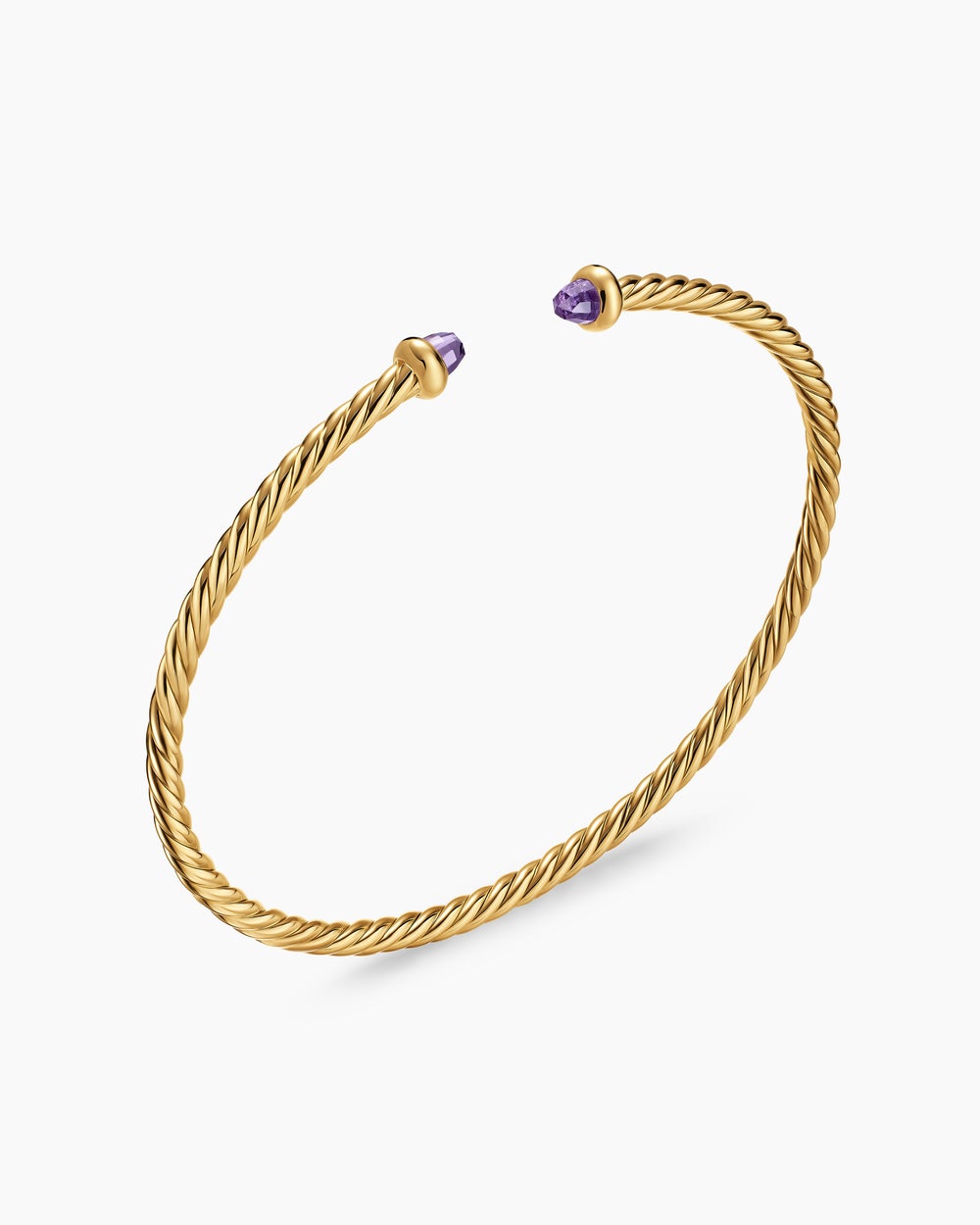 Bracelet Micro Cablespira Flex en or jaune 18 carats, 2,6 mm femmes