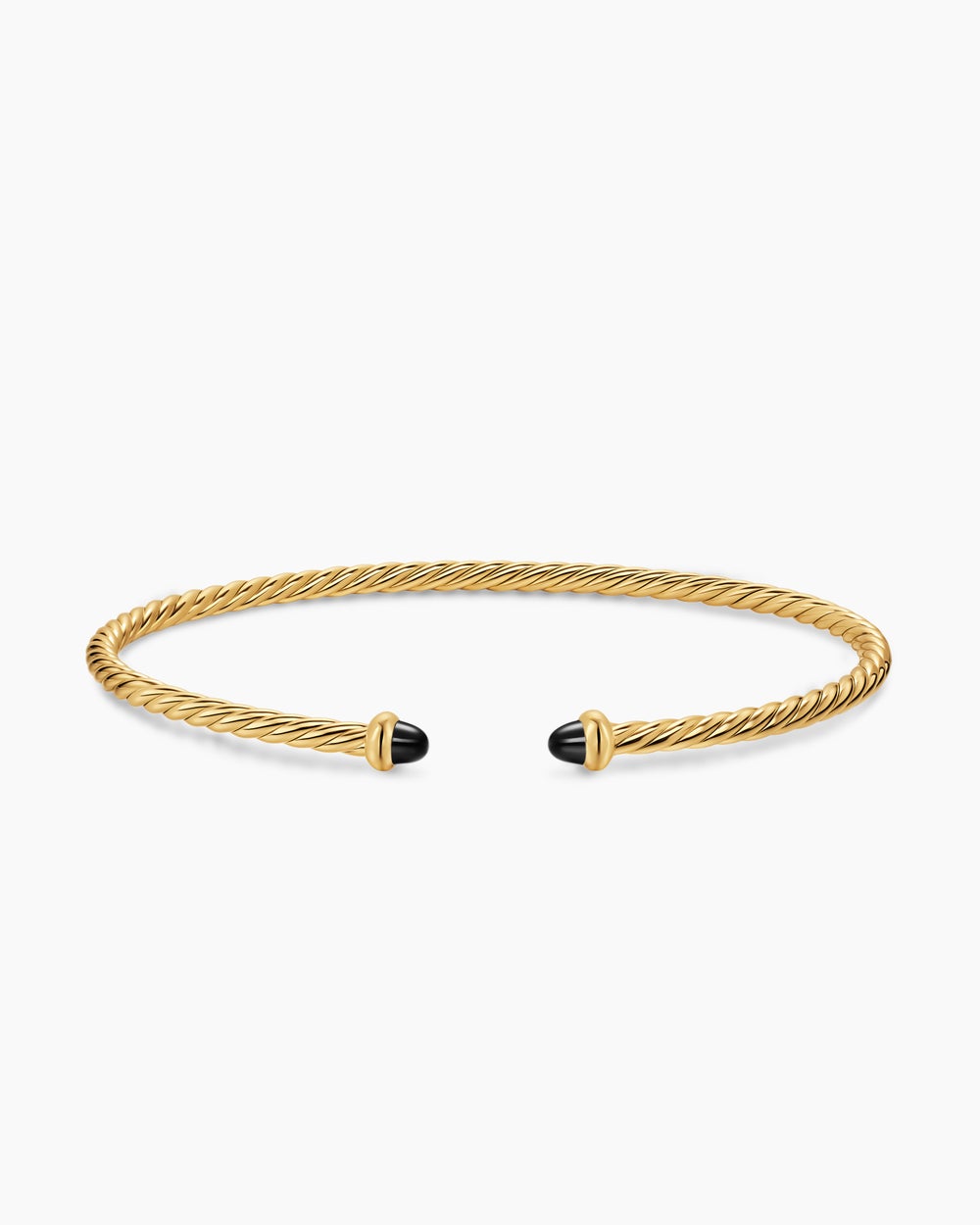 Womens Micro Cablespira Flex Bracelet in 18K Yellow Gold, 2.6mm