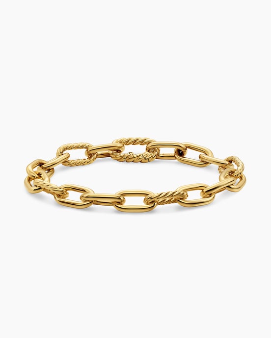DY Madison® Chain Bracelet in 18K Yellow Gold, 8.5mm
