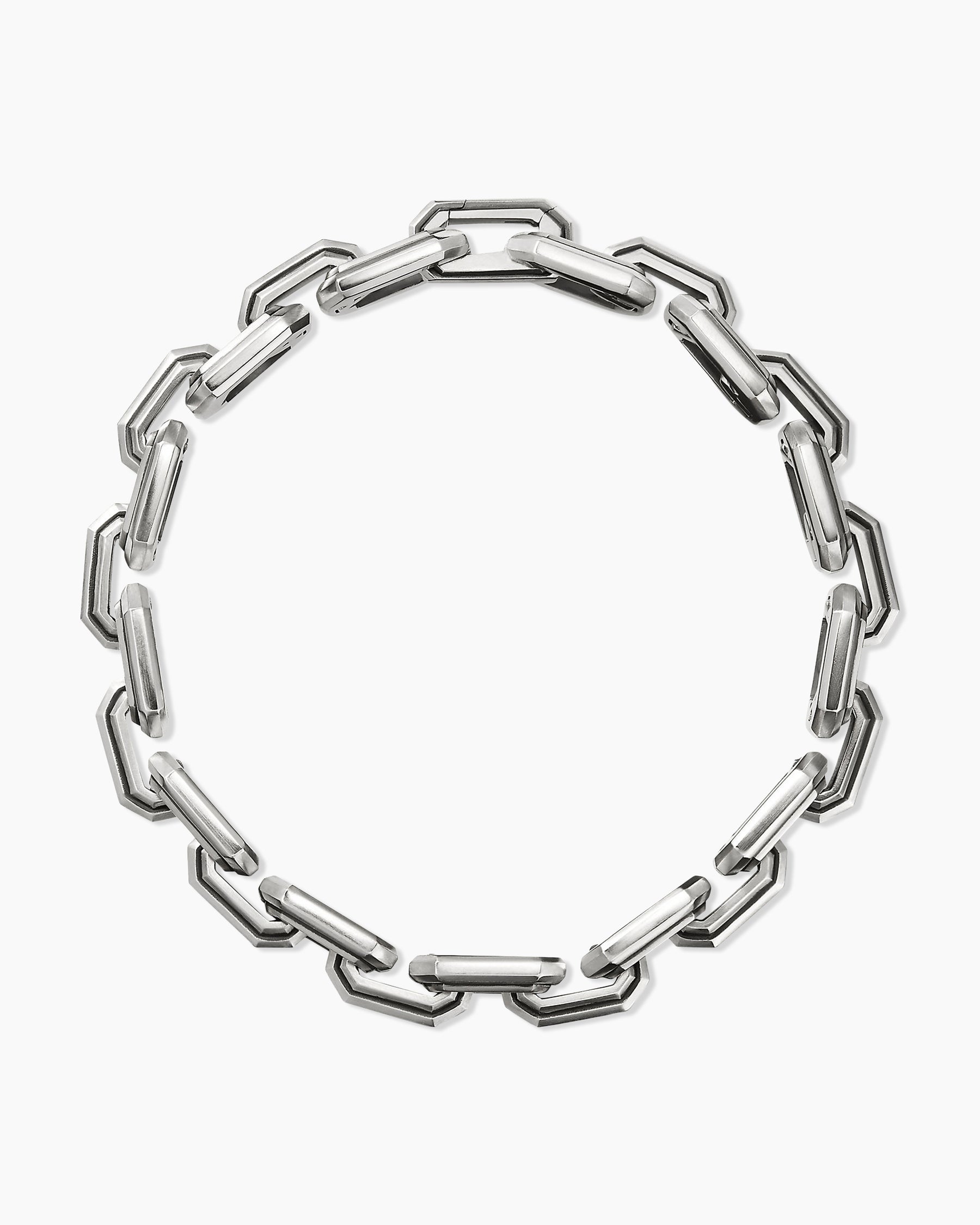 Sterling Silver Monogram Bracelet - Deco