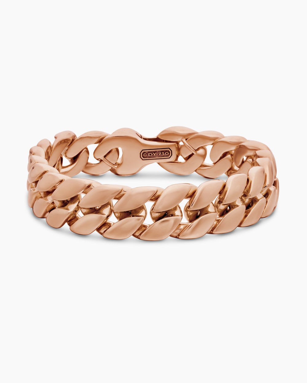Bracelet Curb Chain en or rose 18 carats, 14,5 mm hommes
