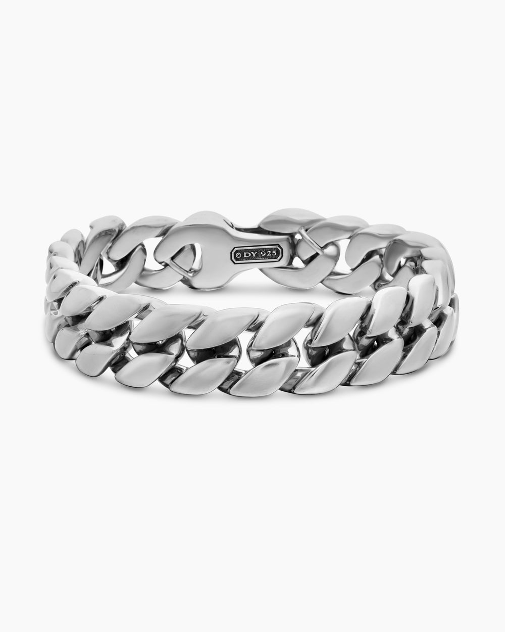 Bracelet Curb Chain en argent sterling, 14,5 mm hommes