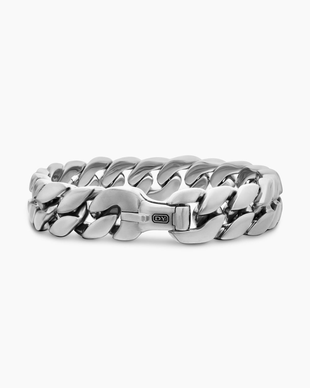 Bracelet Curb Chain en argent sterling, 14,5 mm hommes