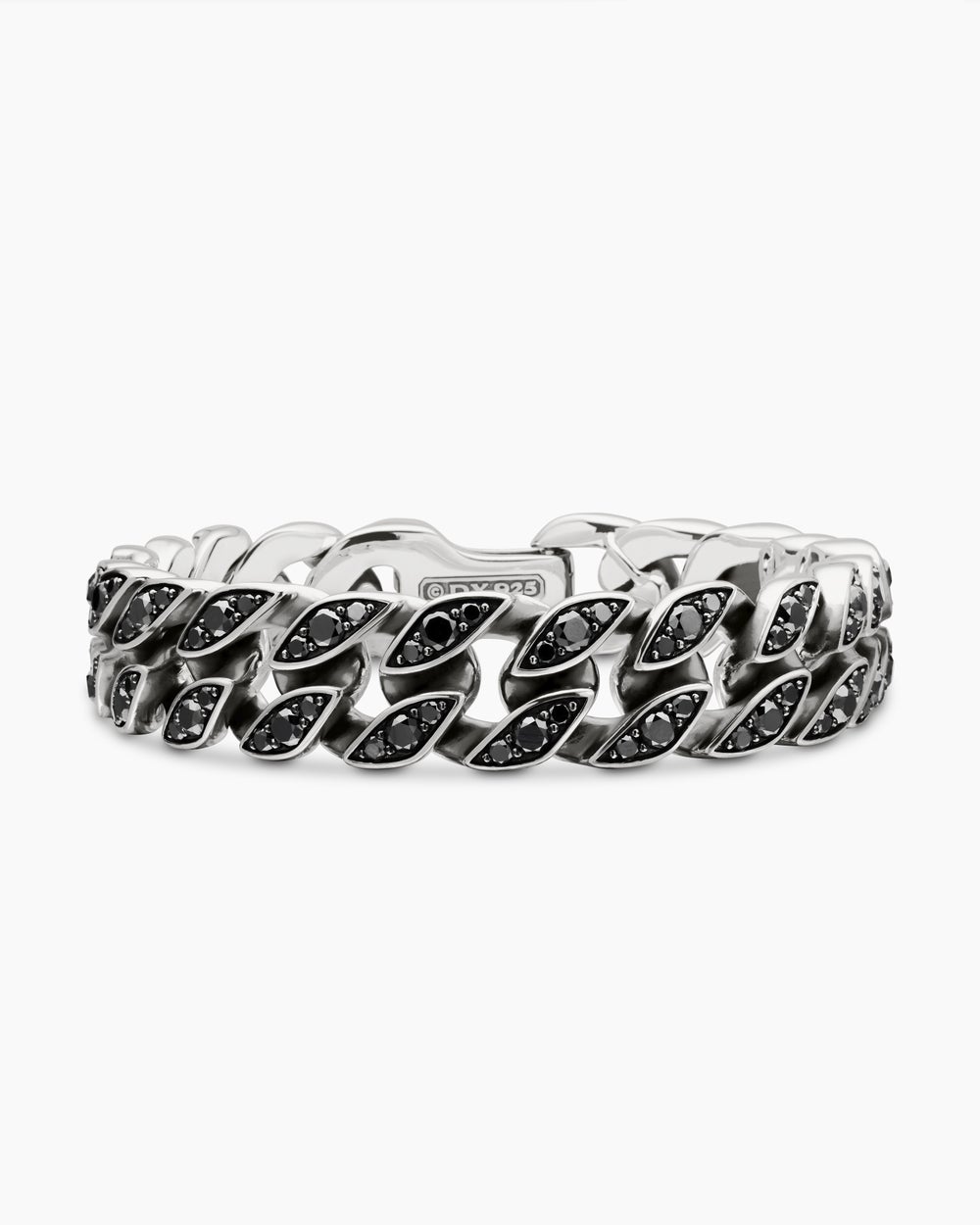 Bracelet Curb Chain en argent sterling, 14,5 mm hommes