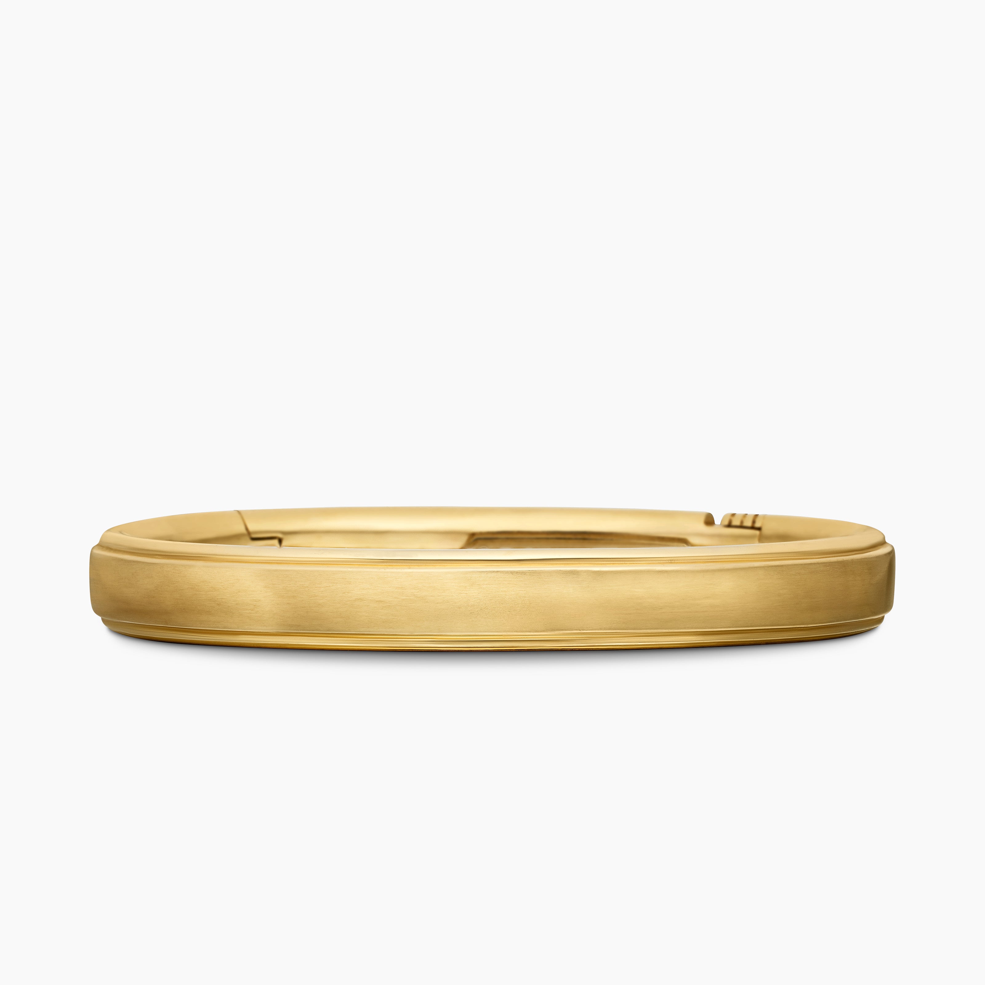 Mens Streamline&reg; Bangle Bracelet in 18K Yellow Gold, 9mm