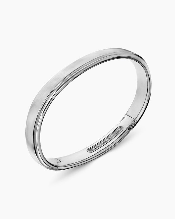 Streamline Bangle Bracelet in Sterling Silver, 9mm