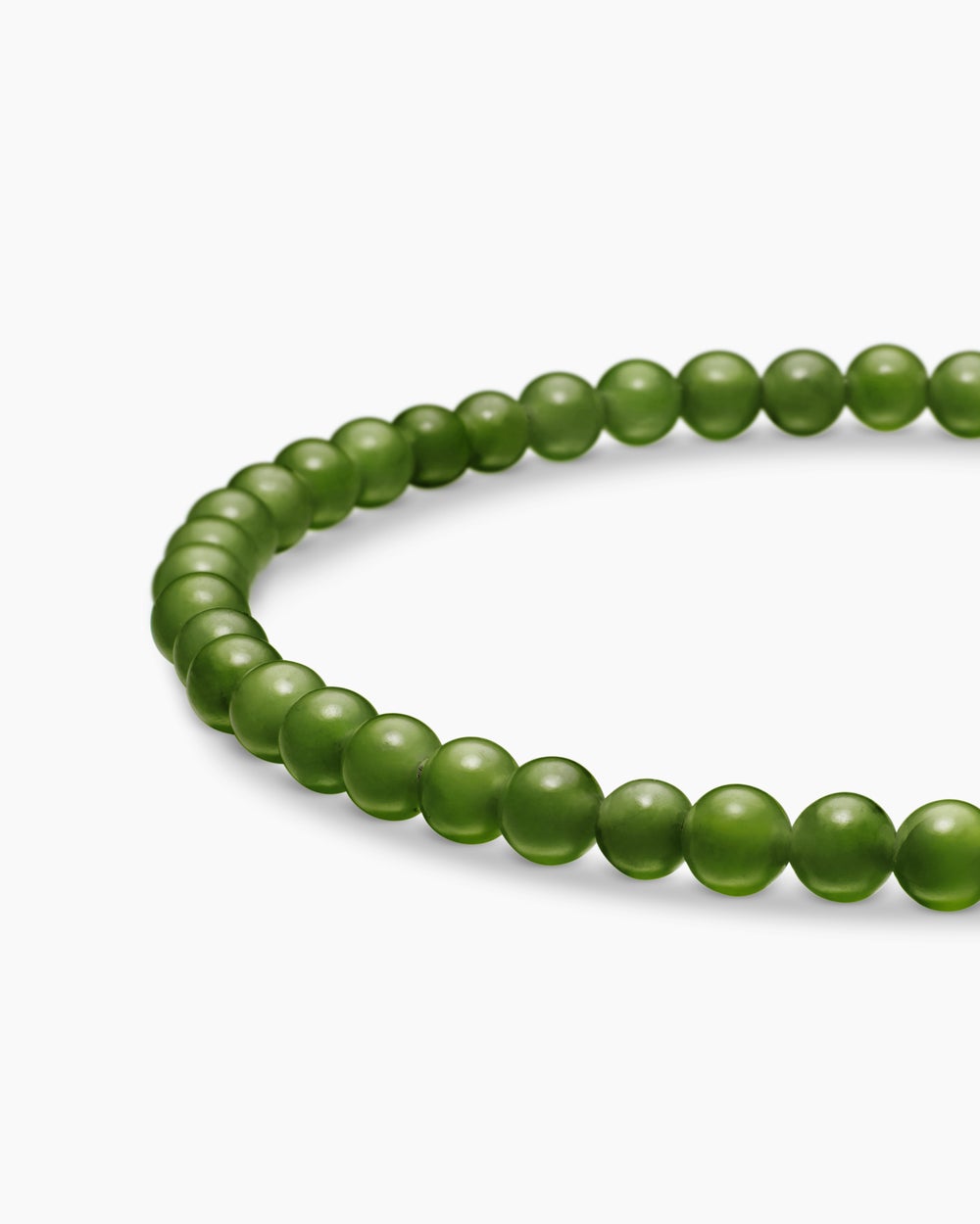 Mens Spiritual Beads Bracelet with 18ct Yellow Gold, 4mm