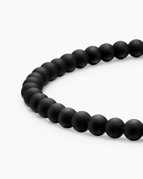 Bracelet Spiritual Beads en argent massif, 4 mm