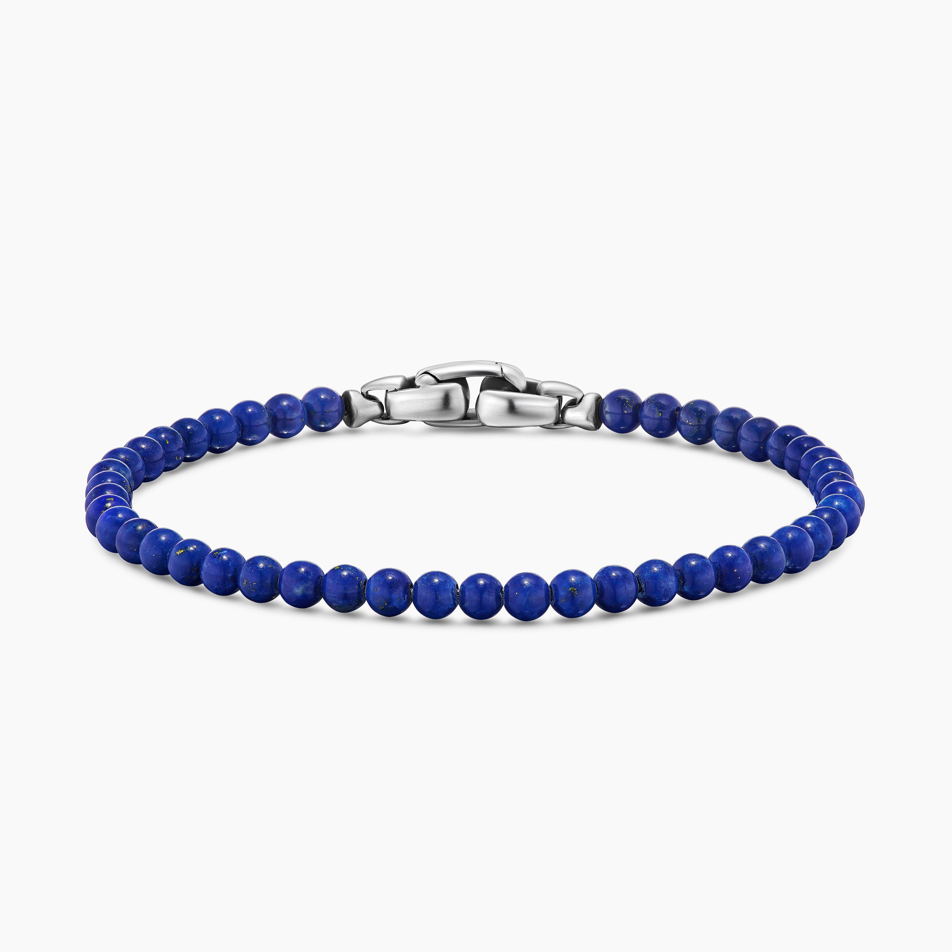 Bracelet Spiritual Beads en argent sterling, 4 mm hommes 