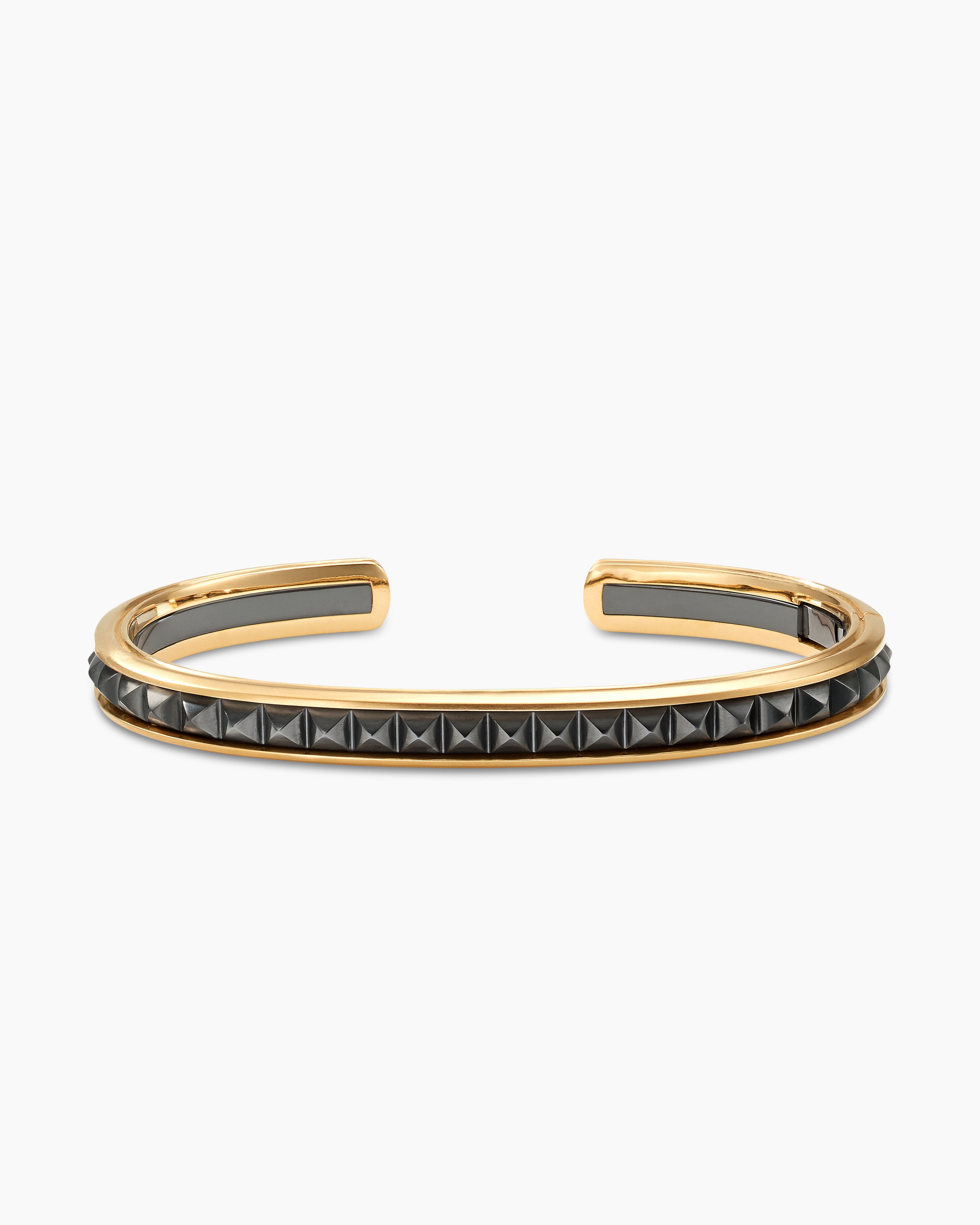 Givenchy Black Enamel & Rhinestone Vintage Hinged Bangle Bracelet – 24  Wishes Vintage Jewelry
