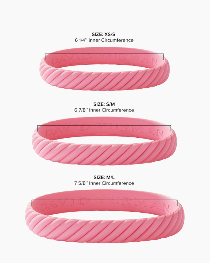 PINK CABLE BRACELET main image 0