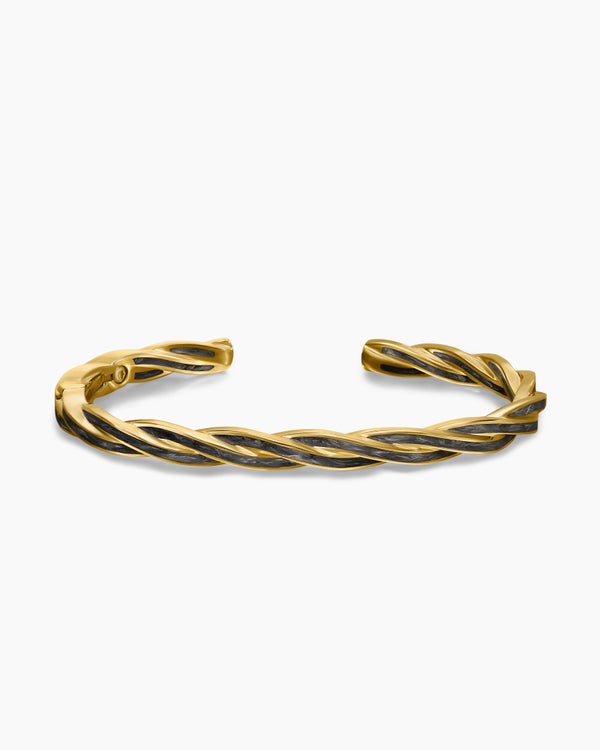 DY Helios Cuff Bracelet in 18K Yellow Gold, 6mm