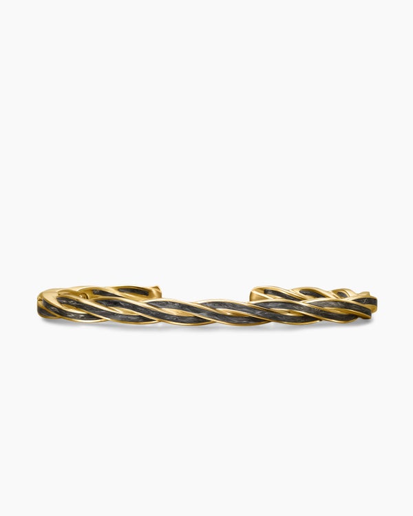 DY Helios Cuff Bracelet in 18K Yellow Gold, 6mm