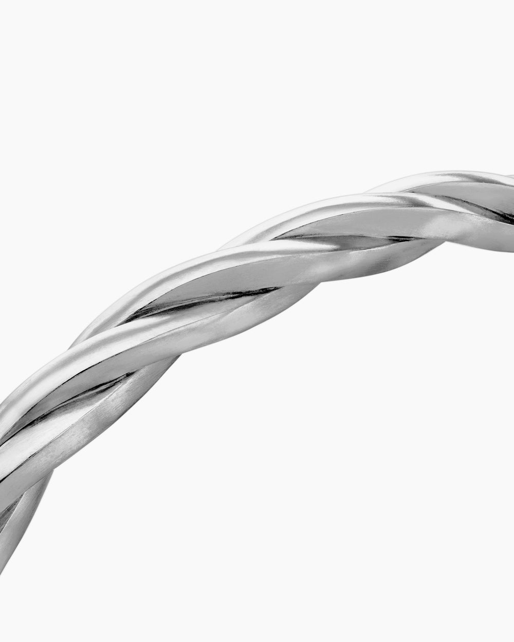 Mens DY Helios Cuff Bracelet in Sterling Silver, 6mm