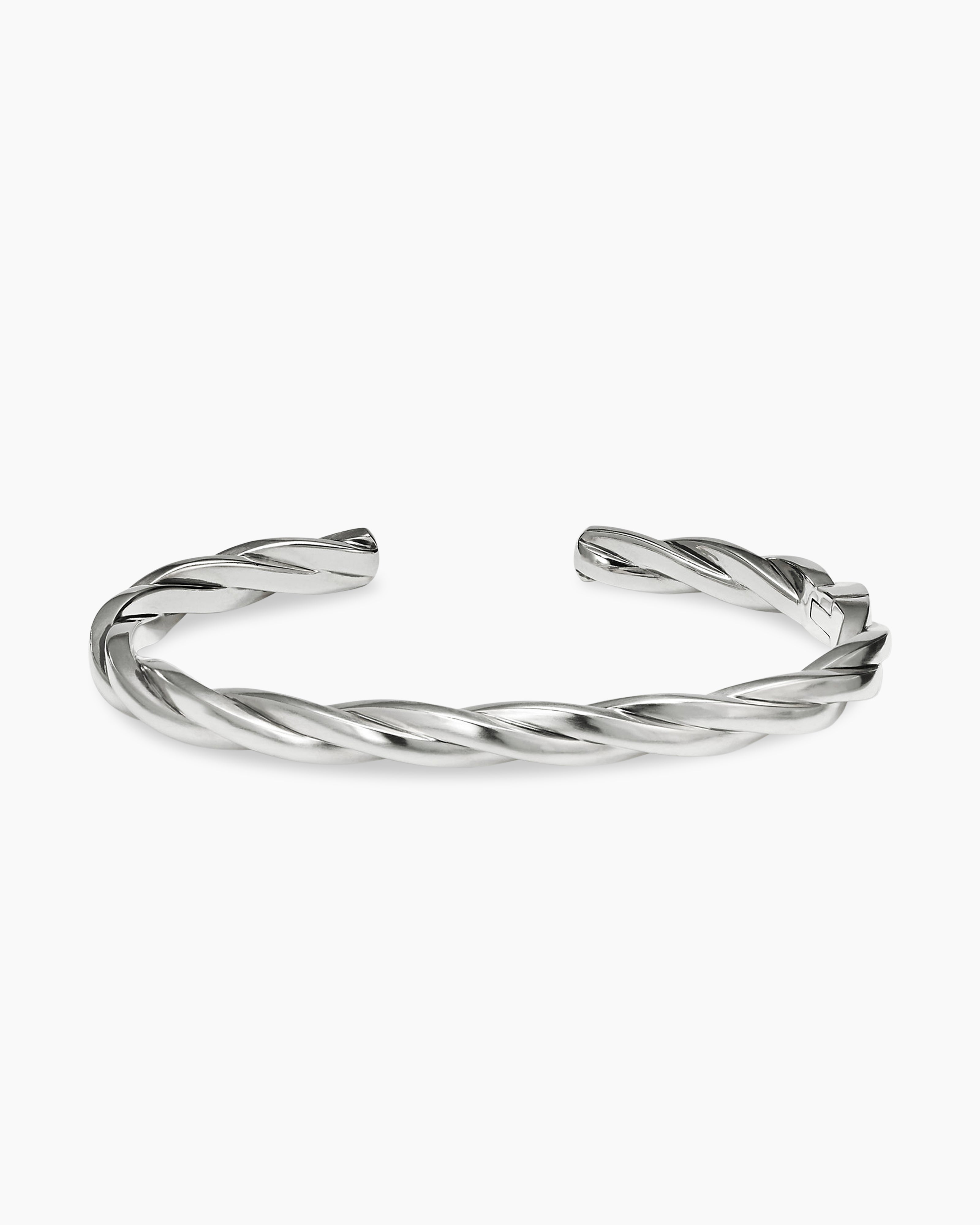 Cable Cuff Bracelet in Sterling Silver, 6mm | David Yurman