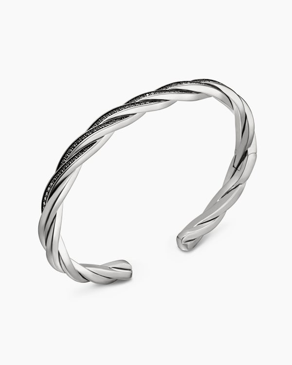Manchette DY Helios en argent sterling, 6 mm