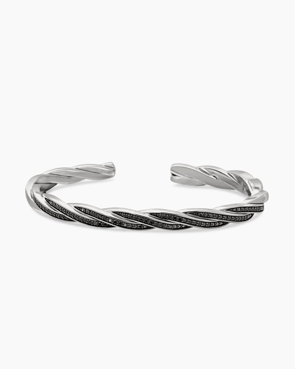 Mens DY Helios Cuff Bracelet in Sterling Silver, 6mm