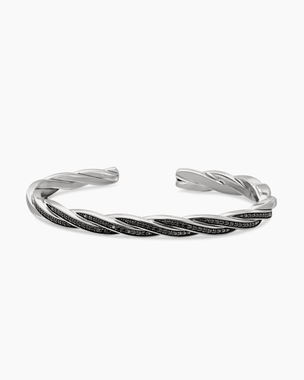 Manchette DY Helios en argent sterling, 6 mm