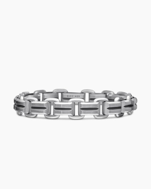 Mens Streamline® Link Bracelet in Sterling Silver, 7.5mm