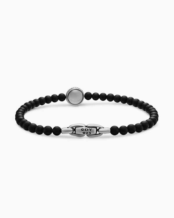 Bracelet Spiritual Beads Boussole en argent sterling, 4 mm