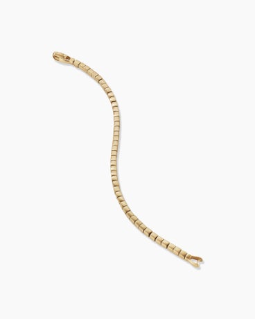 Spiritual Beads Cushion Bracelet in 18K Yellow Gold, 4mm