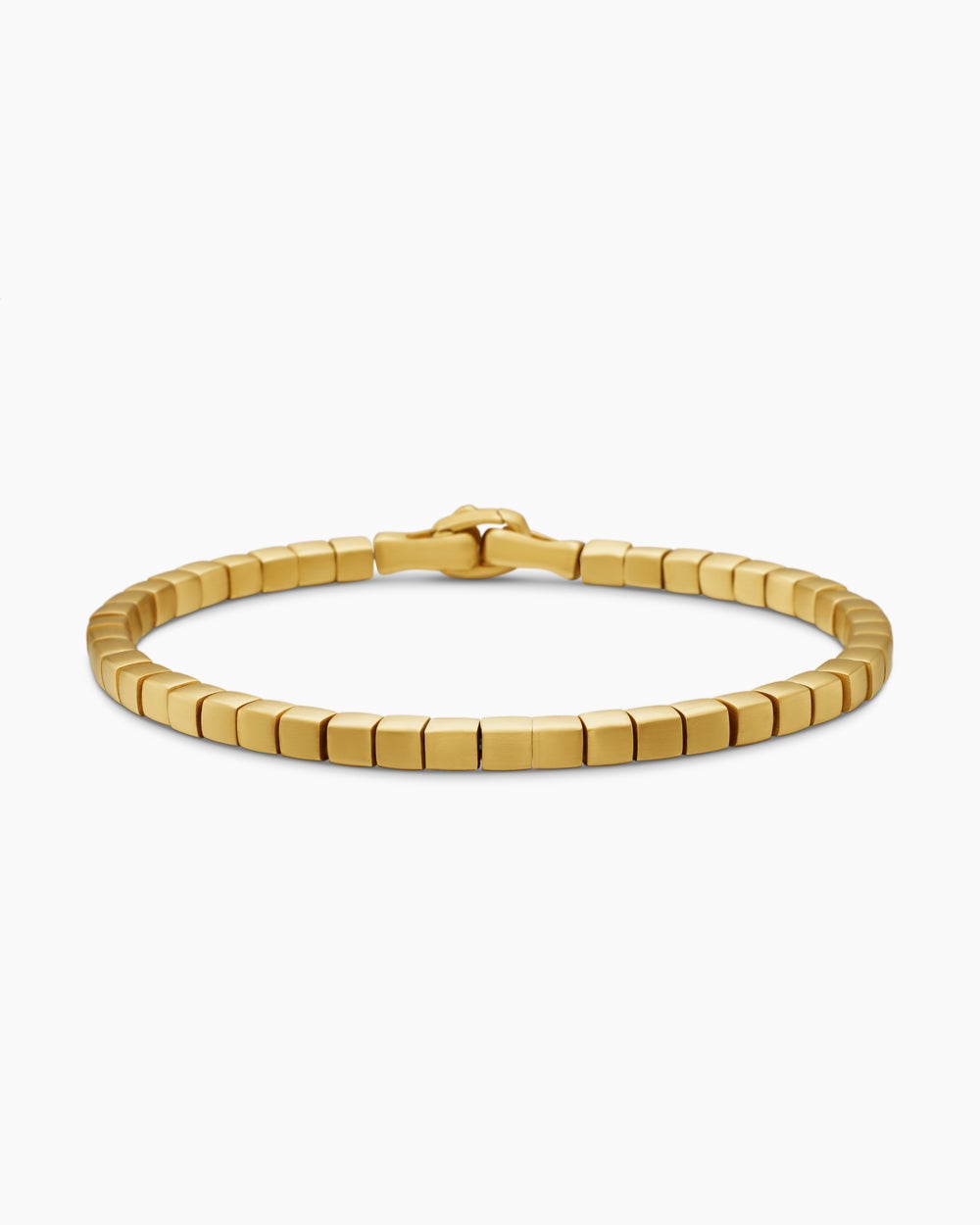 Bracelet coussin Spiritual Beads en or jaune 18 carats, 4 mm hommes