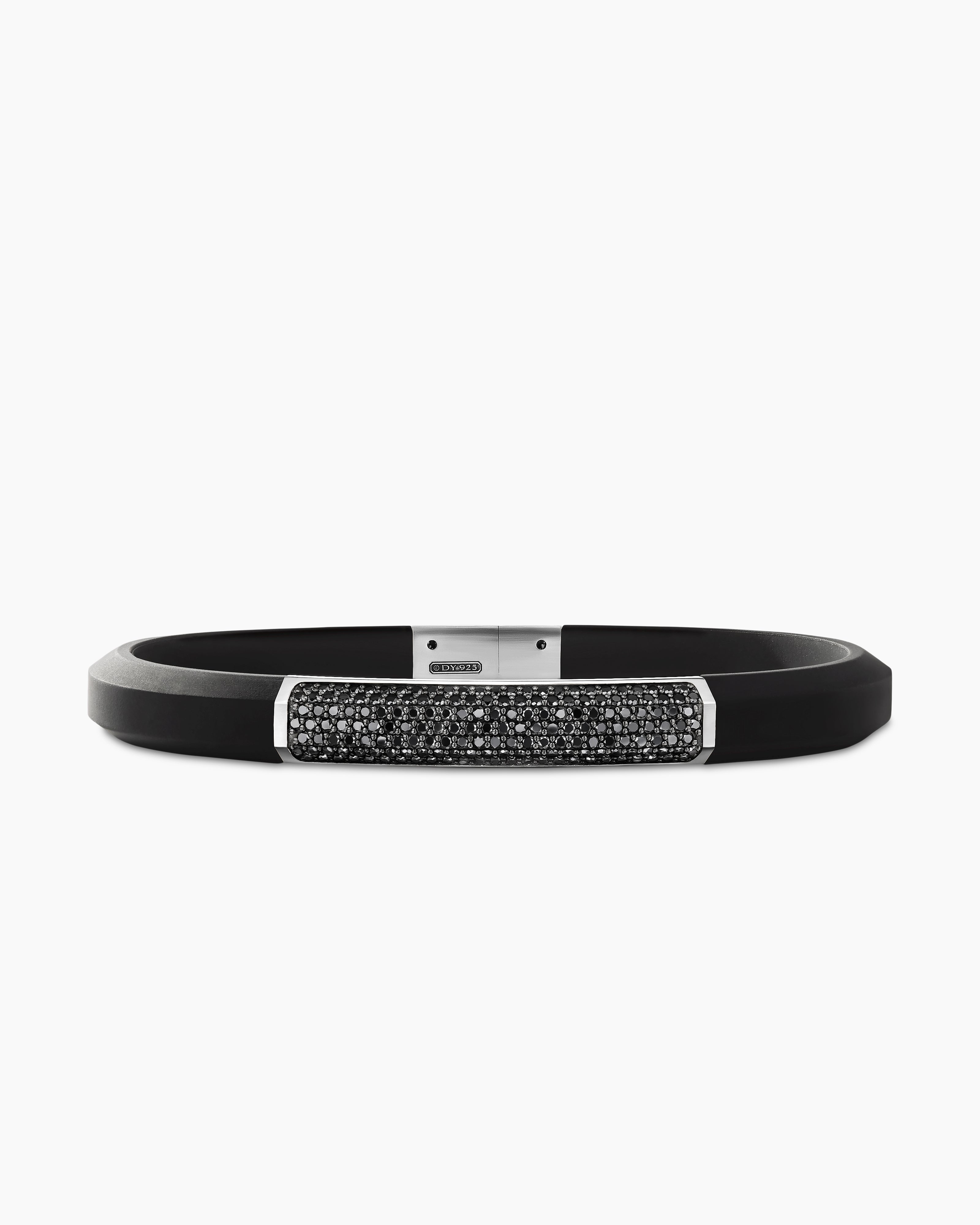 Roy | All Black Leather & Stainless Steel Wrap Bracelet