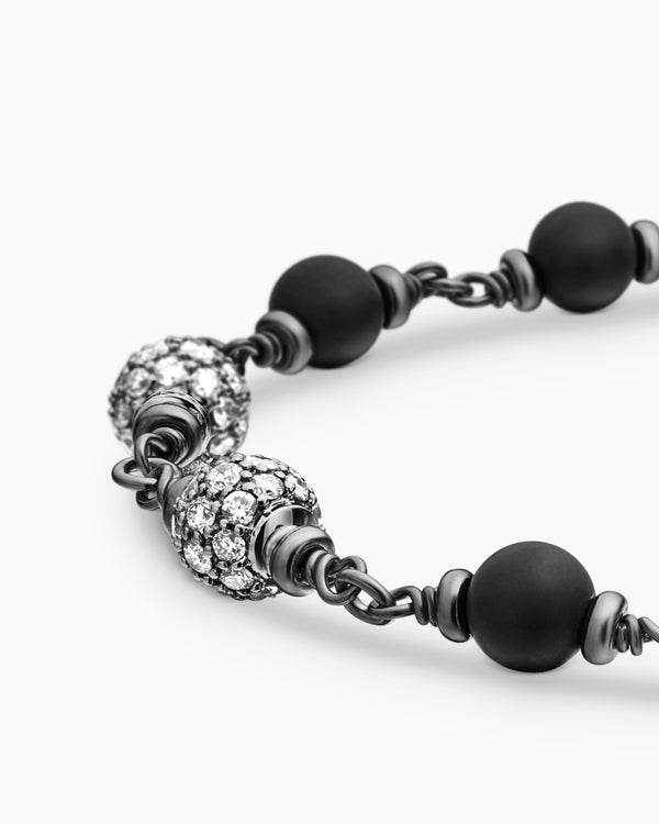 Spiritual Beads Bracelet in Sterling Silver, 6mm