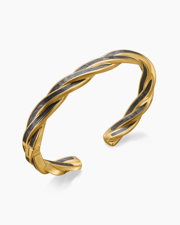 DY Helios Cuff Bracelet in 18K Yellow Gold, 9mm