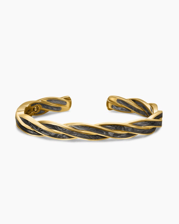 DY Helios Cuff Bracelet in 18K Yellow Gold, 9mm