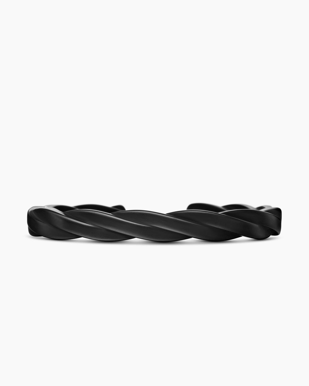 Bracelet-manchette DY Helios en titane noir, 9 mm hommes