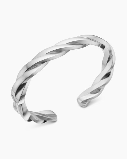 Mens DY Helios™ Cuff Bracelet in Sterling Silver, 9mm