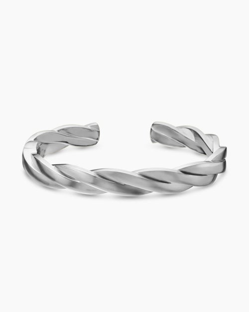 Mens DY Helios™ Cuff Bracelet in Sterling Silver, 9mm
