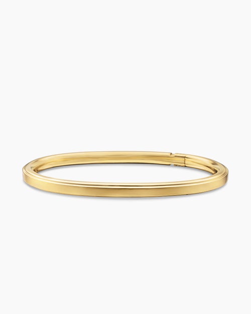 Mens Streamline® Bracelet in 18K Yellow Gold, 4.4mm