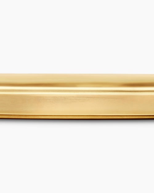 Mens Streamline Bracelet in 18K Yellow Gold, 4.4mm