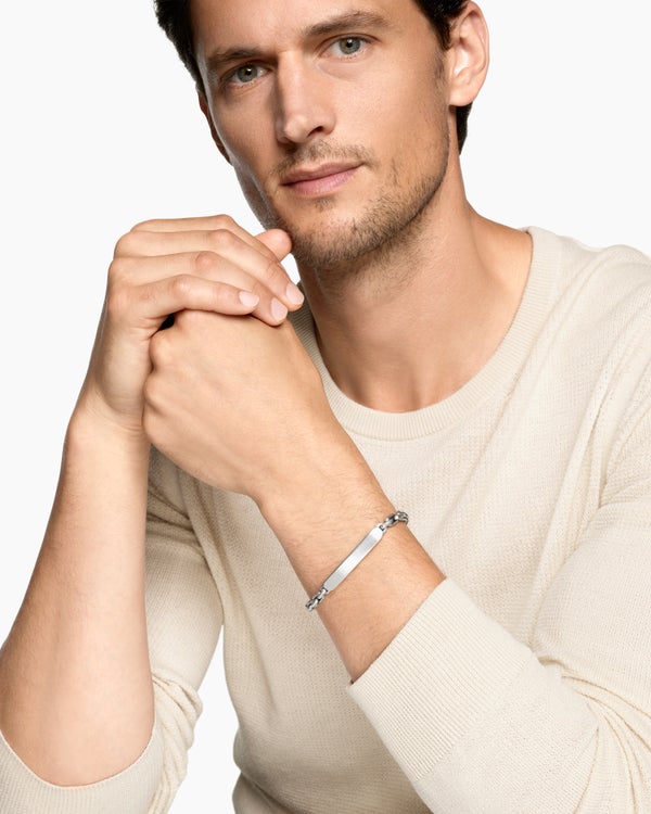 Streamline® ID Bracelet in Sterling Silver, 6.8mm
