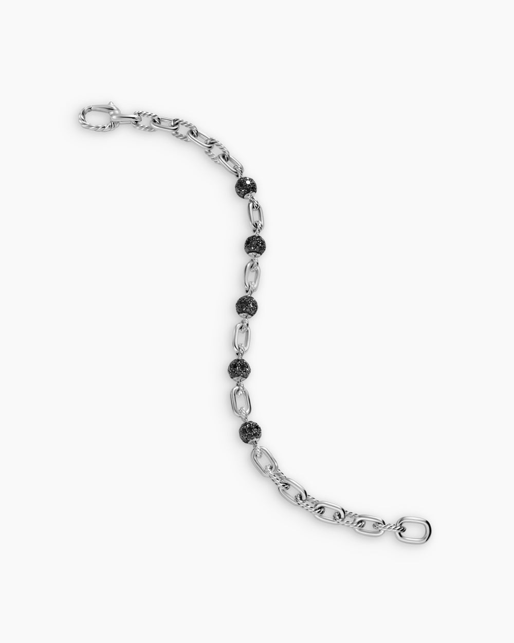 Bracelet chaîne DY Madison en argent sterling, 6 mm hommes