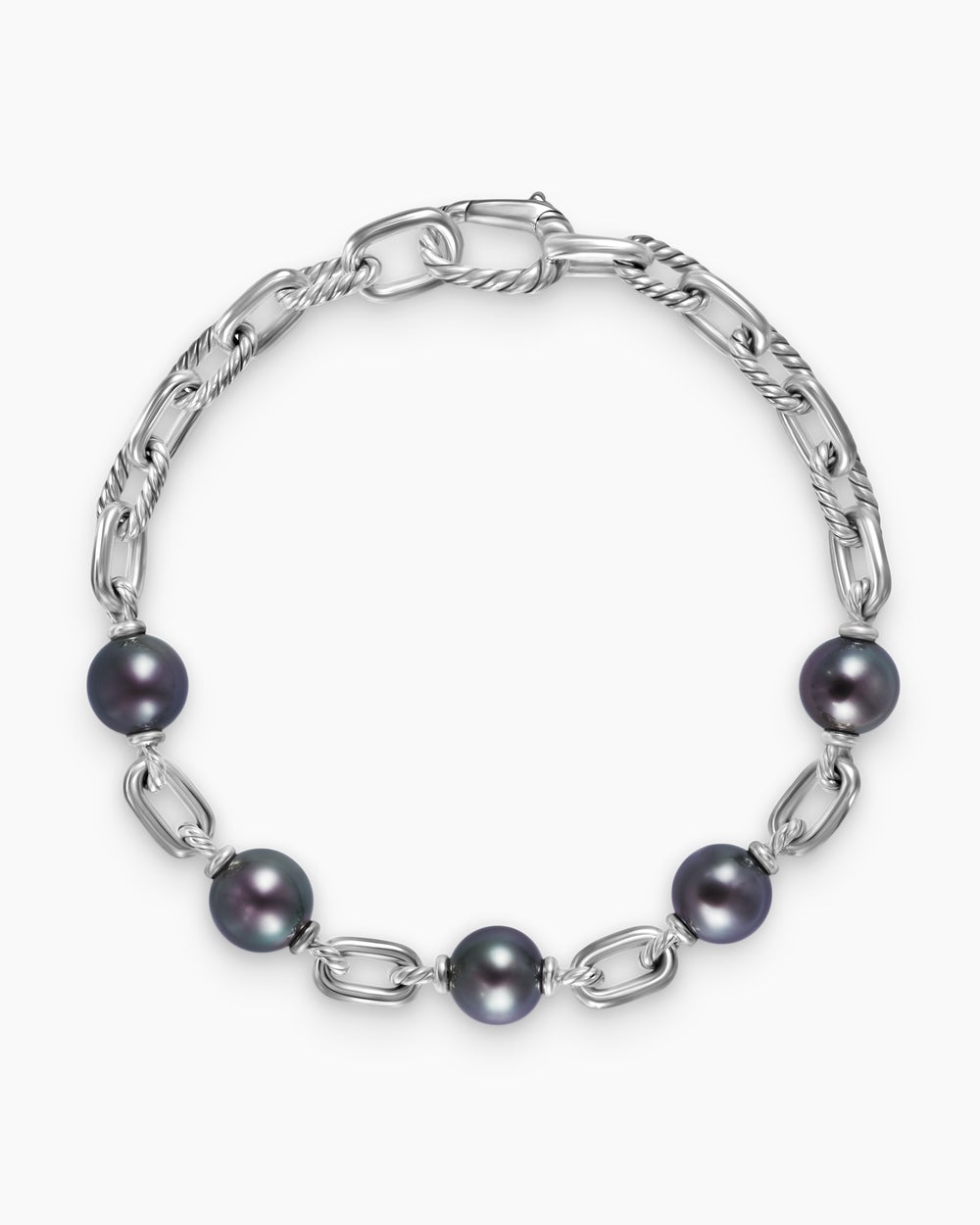 Bracelet chaîne DY Madison en argent sterling, 6 mm hommes