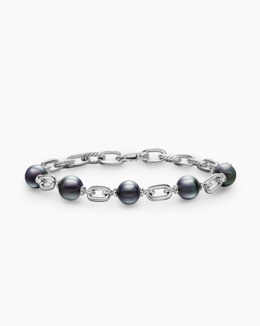 Bracelet chaîne DY Madison en argent sterling, 6 mm hommes