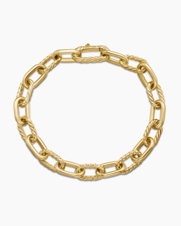 DY Madison® Chain Bracelet in 18K Yellow Gold, 8.5mm