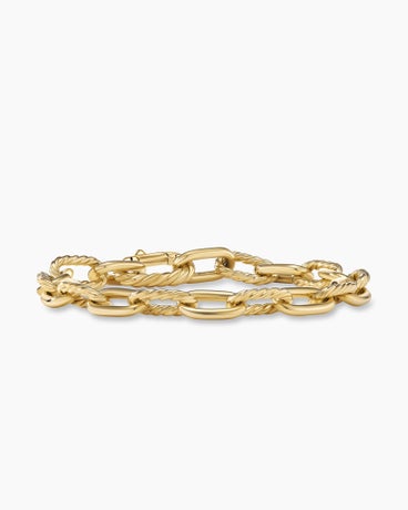 DY Madison® Chain Bracelet in 18K Yellow Gold, 8.5mm
