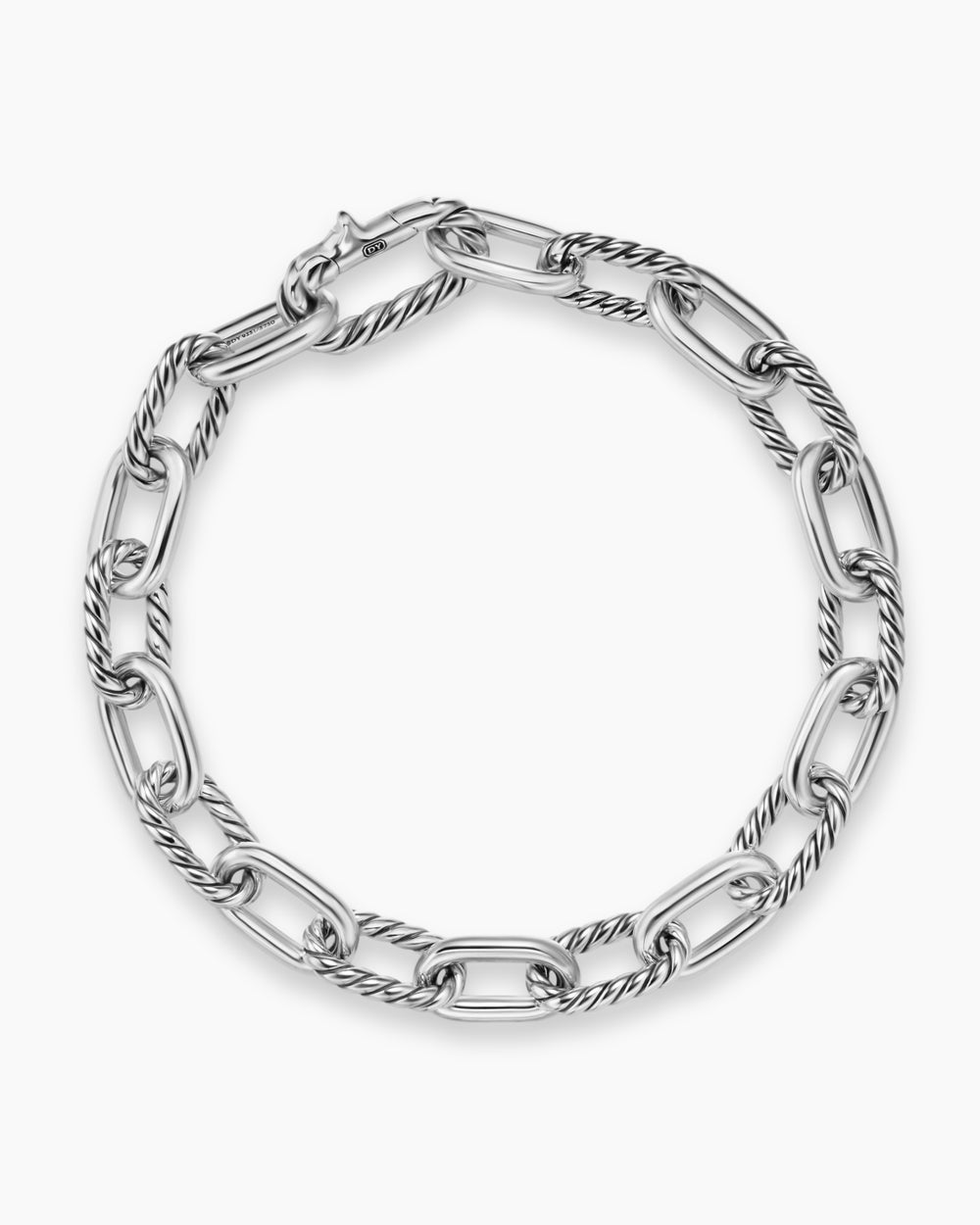 Bracelet chaîne DY Madison en argent massif, 8,5 mm homme