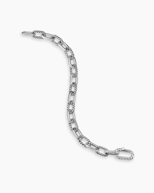 Mens DY Madison® Chain Bracelet in Sterling Silver, 8.5mm