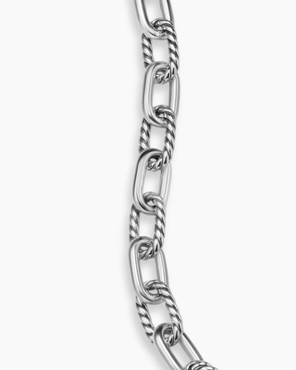 Bracelet chaîne DY Madison en argent massif, 8,5 mm homme