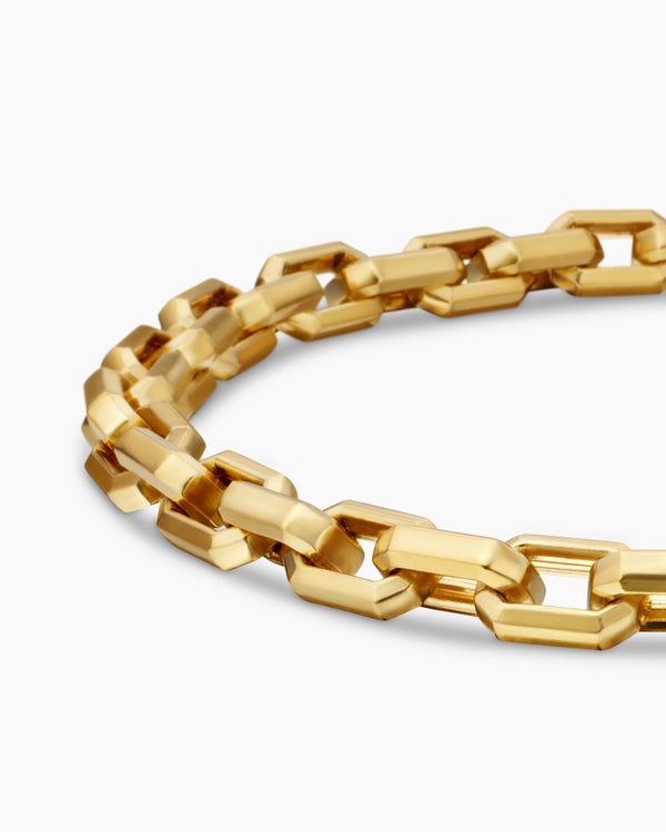 Bracelet à maillons Streamline en or jaune 18 carats, 5,5 mm