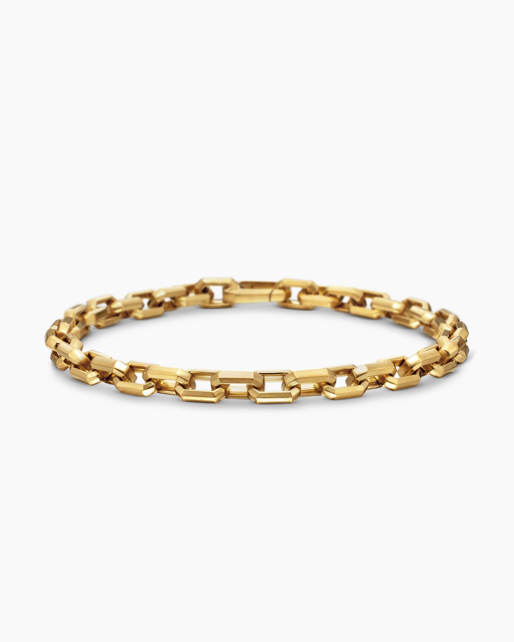 Bracelet à maillons Streamline en or jaune 18 carats, 5,5 mm hommes