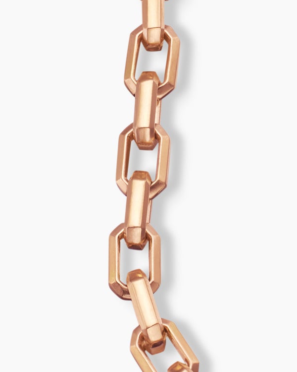 Streamline Link Bracelet in 18K Rose Gold, 5.5mm