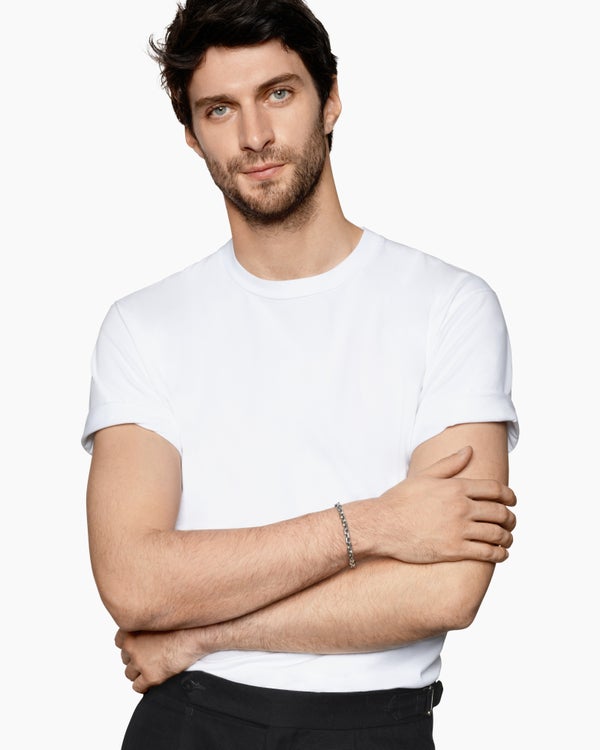 Streamline Link Bracelet in Platinum, 5.5mm