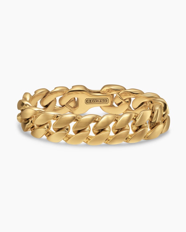 Bracelet Curb Chain en or jaune 18 carats, 18 mm